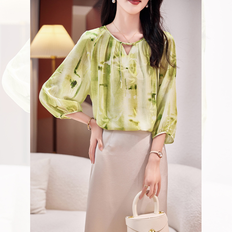 Dames Blouses | Bedrukte Blouse Blouses Blouses