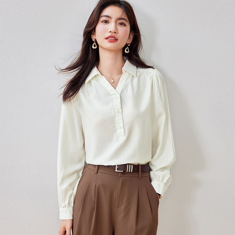 Dames Blouses | Studio Raglan Blouse In Effen Kleur Blouses Blouses