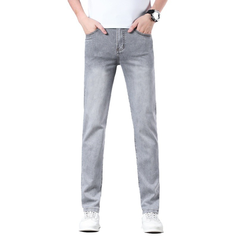 Dames Jeans | Grijze Casual Fit Jeans Dames Dames