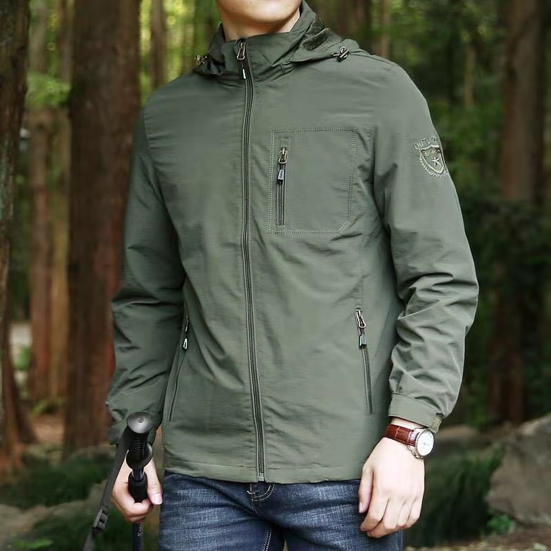 Heren Jassen & Meer | Overshirt Met Capuchon Heren Heren