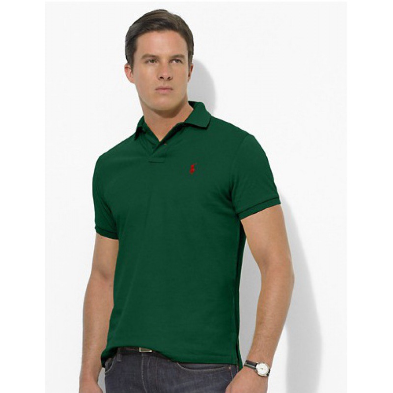 Heren T-Shirts & Polo’s | Poloshirt Van Slubjersey Heren Heren